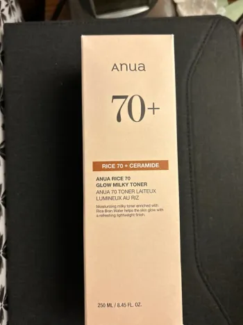Anua rice 70 + céramide Tonique laiteux lumineux au riz