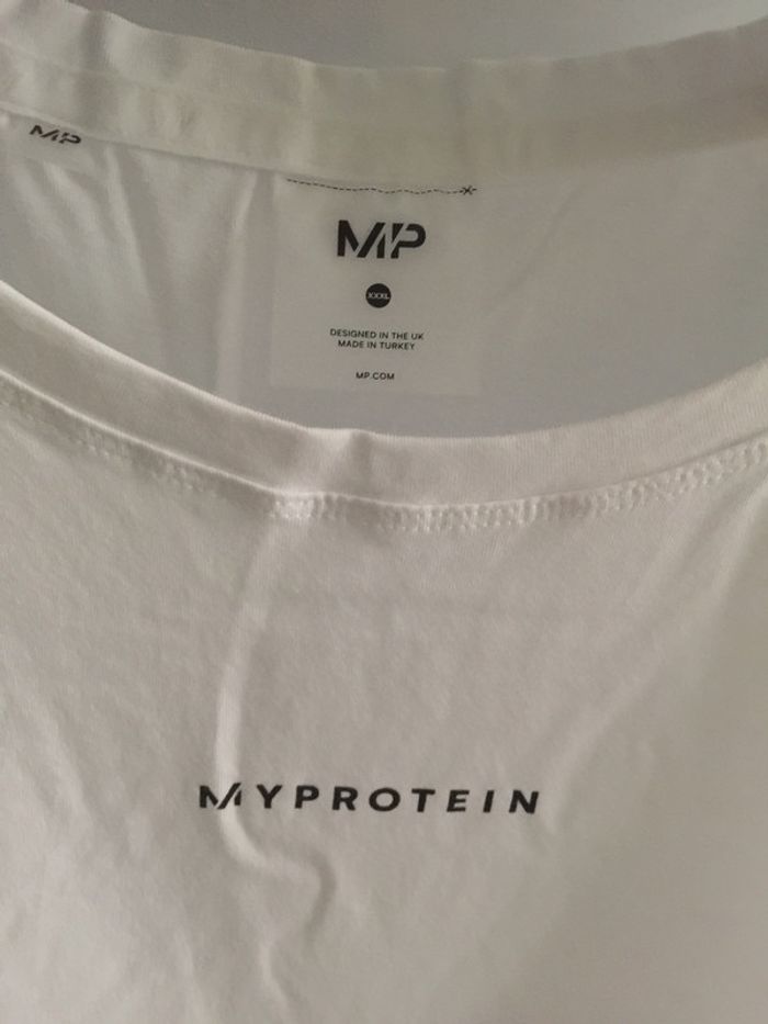 T-shirt mon protein taille 2 xl tres bon etat - photo numéro 2