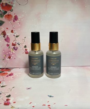 Grow Gorgeous Defence – Lot de 2 sprays coiffants anti-pollution