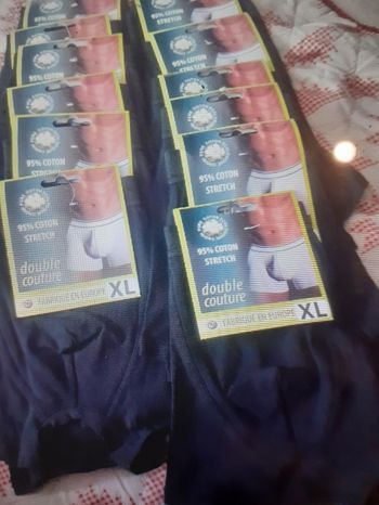 Lot de 12  caleçon  homme  xl