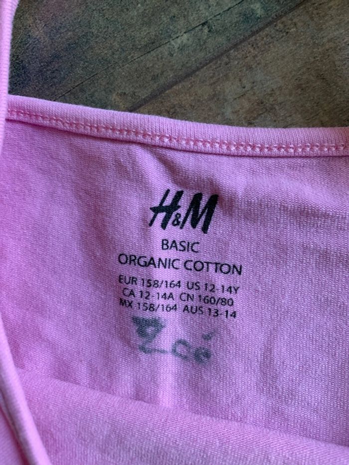 Lot débardeurs rose et blanc - photo numéro 5