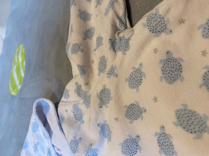 Joli gilet motif tortue 74cm - photo numéro 5