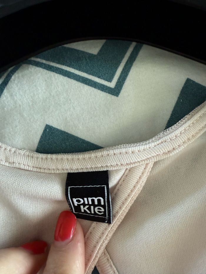 Robe rose poudré taille L - photo numéro 3