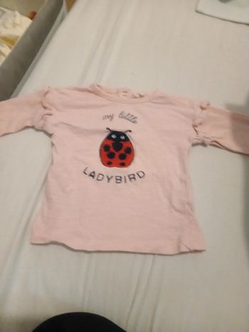 Tee shirt mâche longue 6 mois