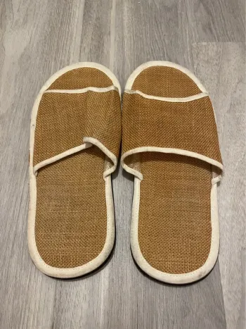 Mules homme en jute