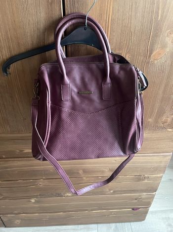 Sac forme bowling Bordeaux bershka