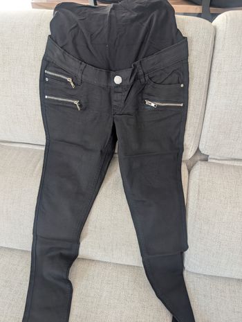 Jeans noir de grossesse skinny