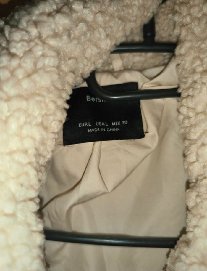 Beau manteau Moumoute long Bershka - photo numéro 3