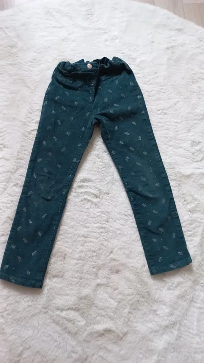 Jegging velours 6ans Sergent major