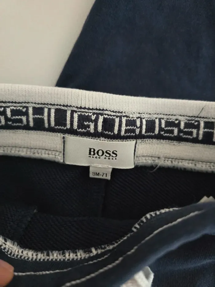 Ensemble jogging Boss bleu marine - photo numéro 3