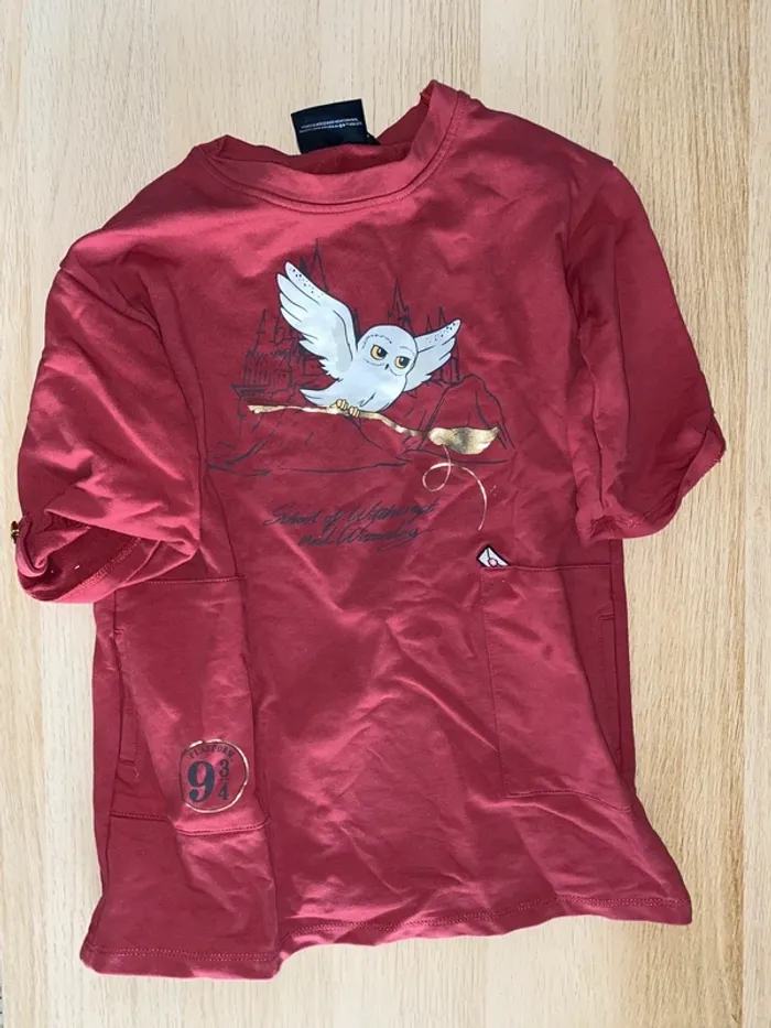 Pull robe tunique Harry Potter hedwige 6 ans fille - photo numéro 2