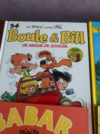 Vend six livres pour enfants 