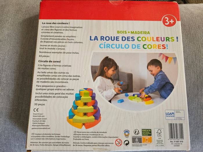 Jouet en bois Neuf - jeu des couleurs - photo numéro 2