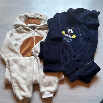 Lot de 2 sur pyjamas + 2 pyjamas