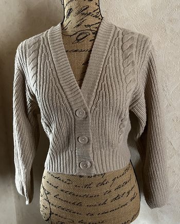 Gilet marron clair (XS - 34) H&M