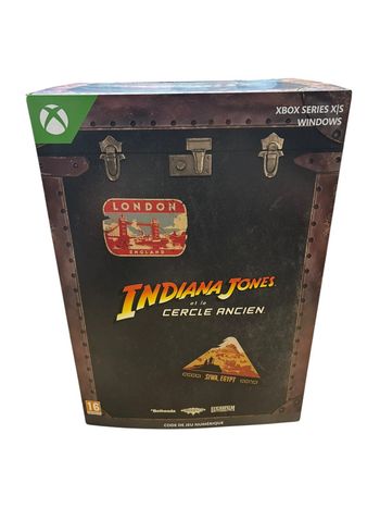 Coffret édition collector Indiana Jones et le cercle ancien Xbox Séries X/S neuf