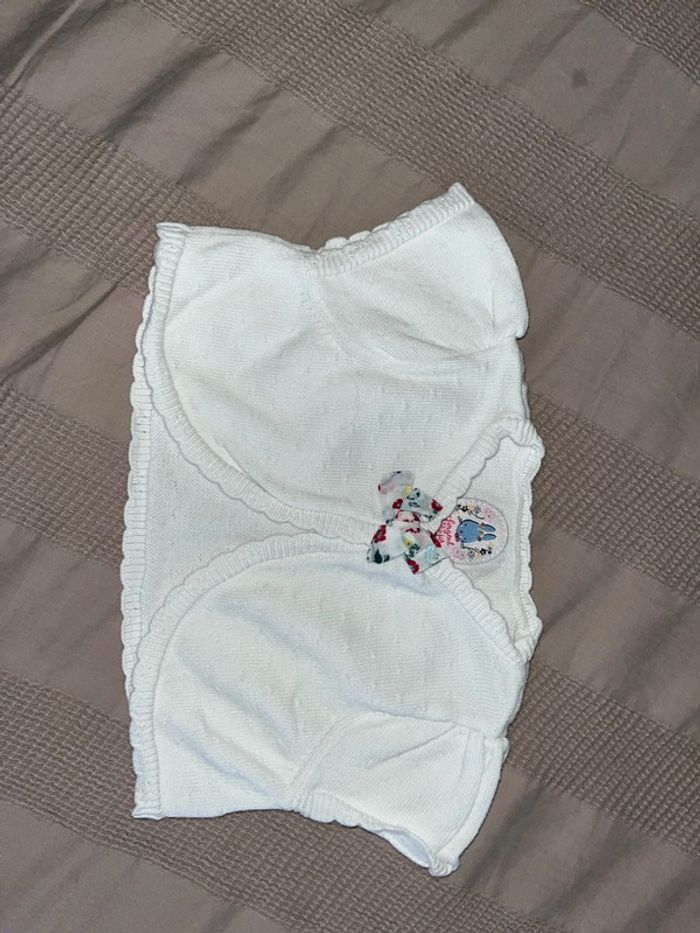 Boléro Blanc Sergent Major 6 mois 68cm
