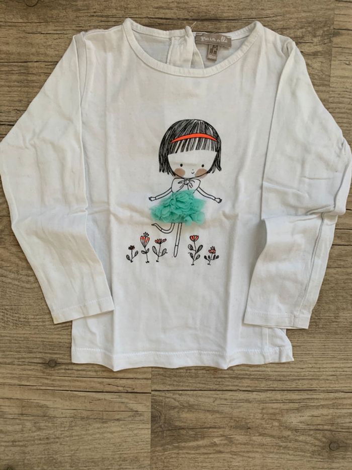 Lot 3 tee-shirts ML 18 mois - photo numéro 3
