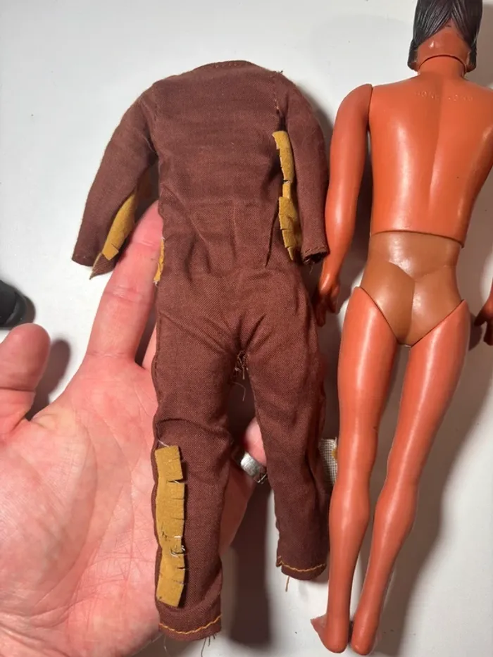 Figurine action figure vintage style Big Jim , indien , Apache - photo numéro 5