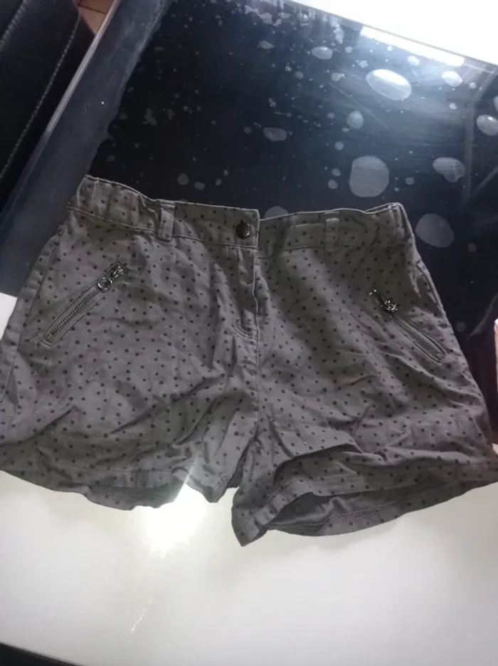 Short gris foncé élastique - photo numéro 6