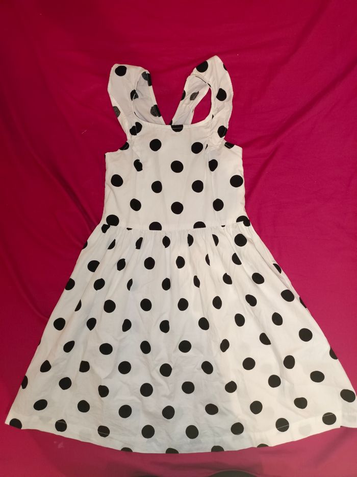Robe à pois 10 ans kiabi