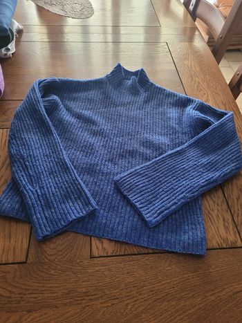 Pull bleu dur XXS la halle