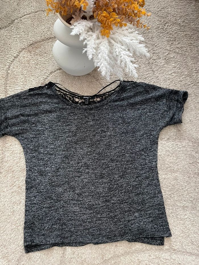 T-shirt dentelle Xs
