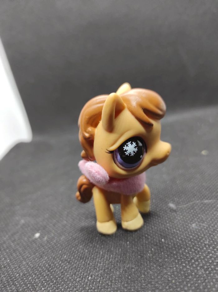 my Littlest Petshop LPS horse cheval 684 #geektradelpscheval - photo numéro 3
