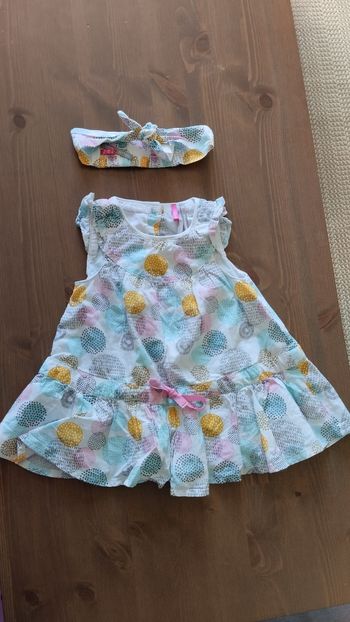 Robe fille 6 mois