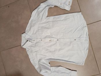 Chemise rayure Cyrillus 12 ans