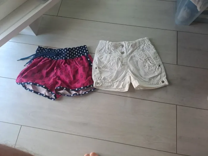Lot short 5ans fille