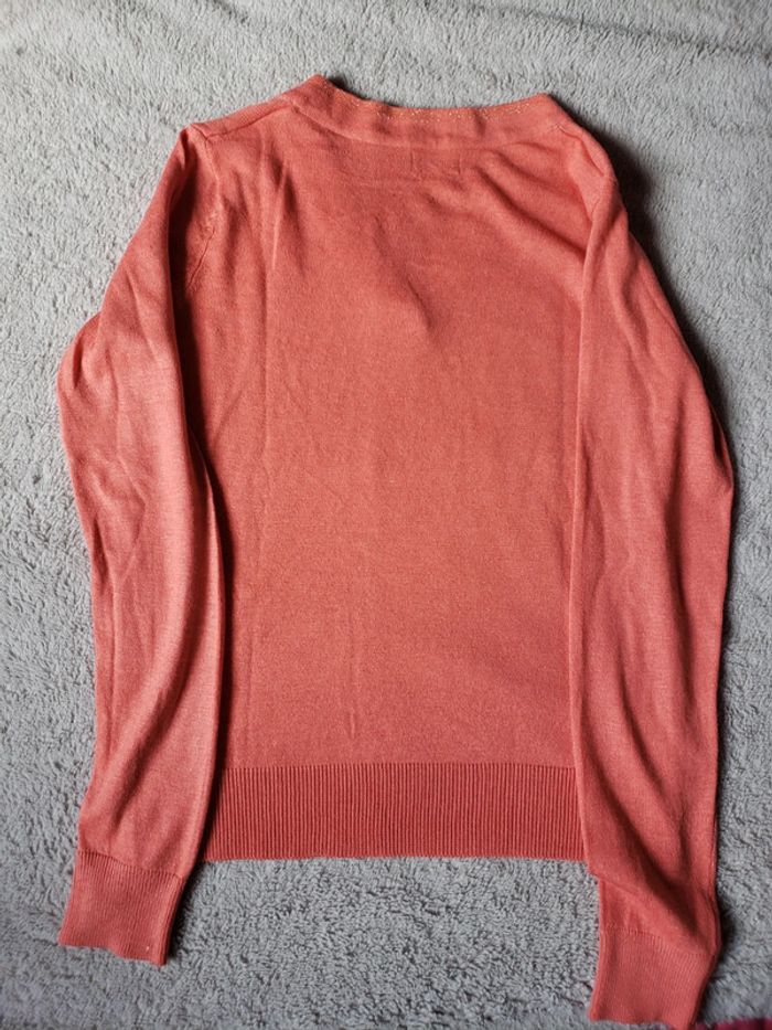 Pull fin col V taille 1 - photo numéro 3