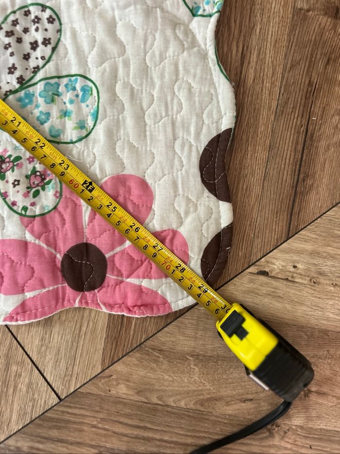 Taie d'Oreiller 50x70 - Patchwork & Fleurs - Style Quiltée/Vintage - photo numéro 6