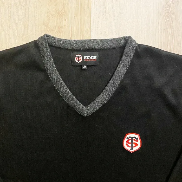 Stade Toulousain Rugby Top 14 Pull Polo Homme Officiel Club Exclusif Boutique (Taille M) - photo numéro 3