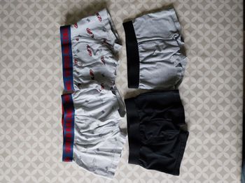 Lot 4 caleçons / boxers garçon – 4/5 ans