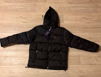Doudoune noir Ralph Lauren neuve taille M 