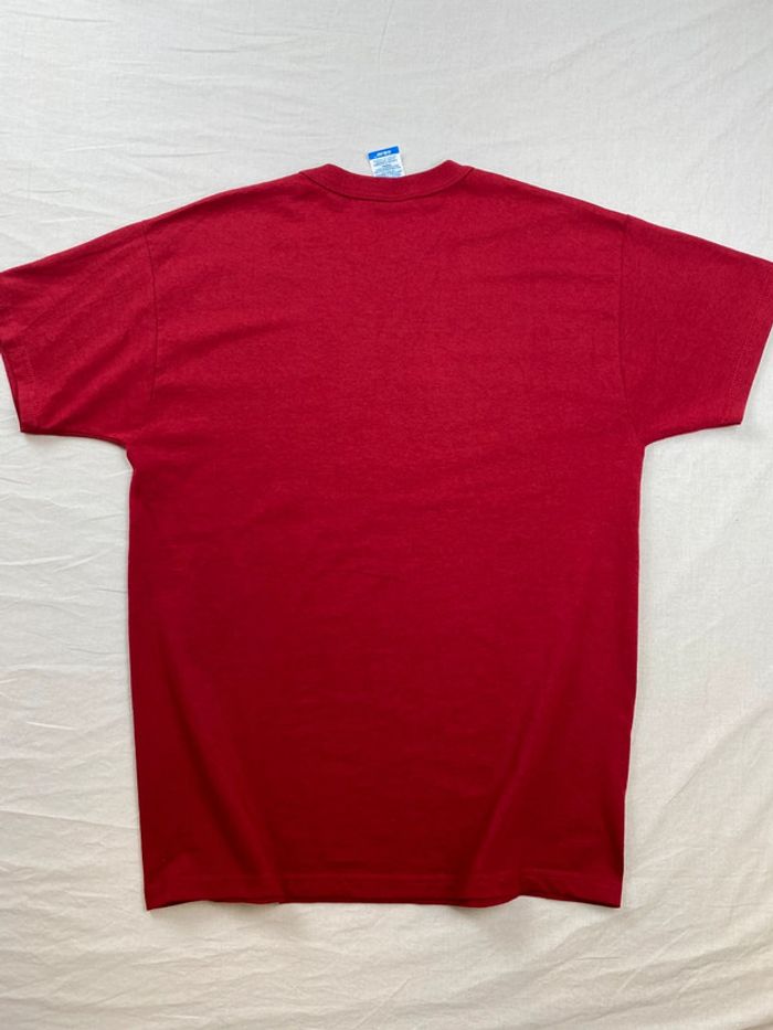 T-shirt imprimé sport USA, homme, été, rouge, M - photo numéro 3