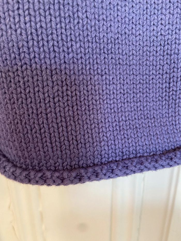 Pull en coton mauve Okaïdi taille 12 ans - photo numéro 6