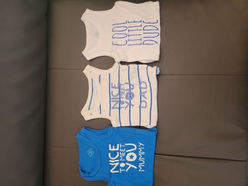 Bodies débardeurs 3mois