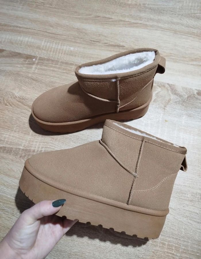 Boots beige shein p38.5
