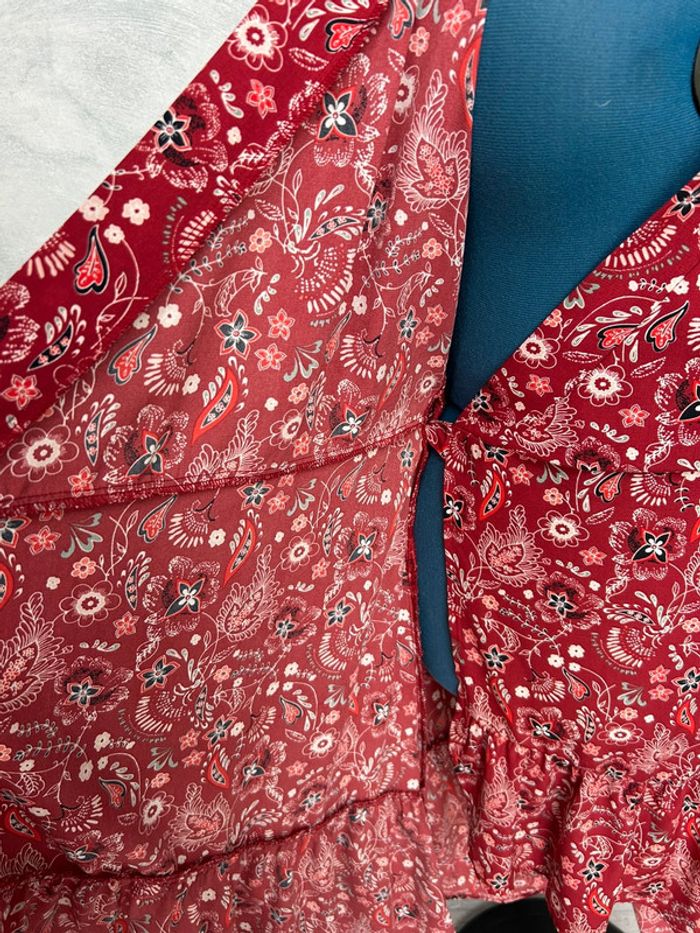 Robe portefeuille mi-longue - photo numéro 6