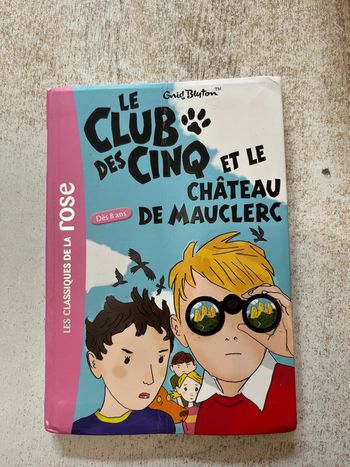 Livre le club des cinq