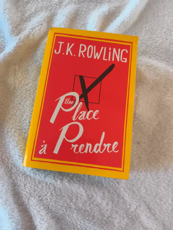 Livre Une place à prendre
