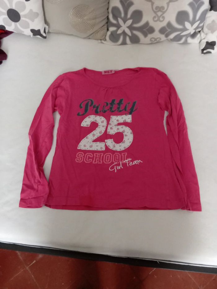 Tee shirt manches longues T 10 ans