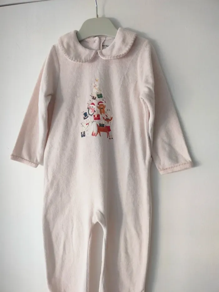 (c) pyjama rose Noël Verbaudet 2ans - photo numéro 8