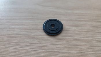 Support roue arrière pièce détachée miniature 1/18 Burago Alfa Romeo 2300 spider 1932 #B61