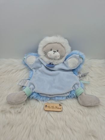 Doudou marionnette lion Artik'Cool DC3328 Doudou et Compagnie 