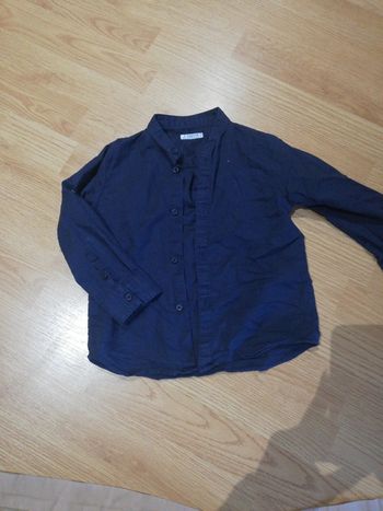 Chemise bleu marine 2 ans