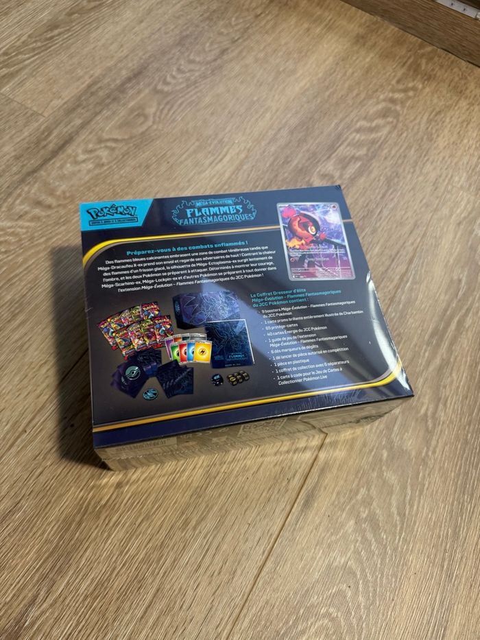 Etb Pokémon me02 Flammes Fantasmagoriques - photo numéro 2