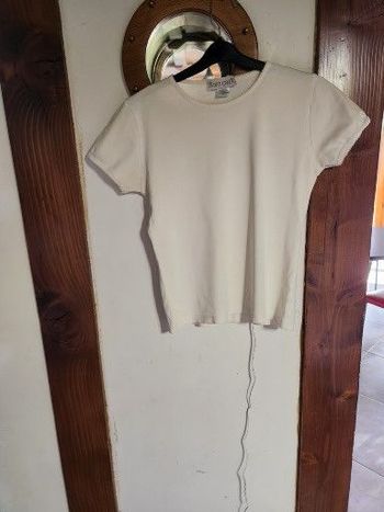 tee-shirt crème